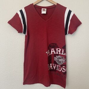Harley Davidson Women’s Shirt XLarge Duluth MN Short Sleeve EUC
